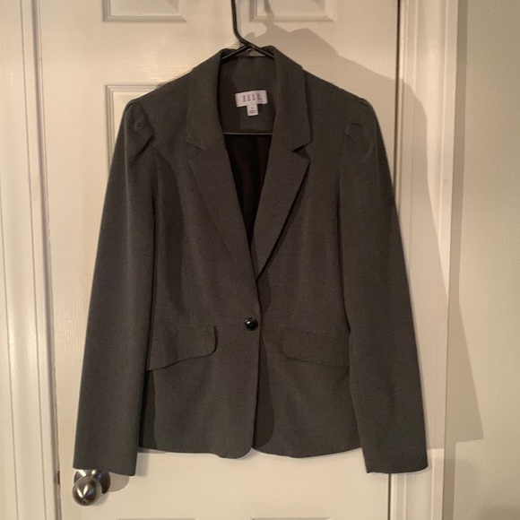 Elle Gray Jacket Size 8 - Picture 1 of 7